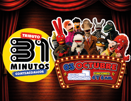 Tributo 31 minutos de show en vivo Coatzacoalcos