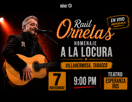 RAÚL ORNELAS - HOMENAJE A LA LOCURA